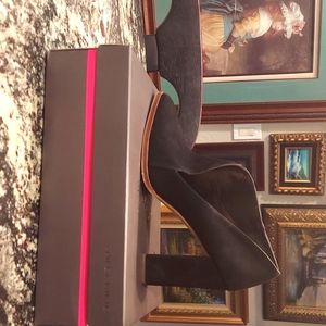 Vince Camuto Black Suede Booties